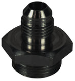 Aluminum Cooler/Adapter Fitting -6AN x -10AN O-ring, Bright Anodized
