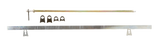 26.5 in. Round Top Bar - 35 in. Flat Bottom Bar