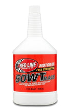 Load image into Gallery viewer, 50WT Racing Oil Synthetic 1 Quart Red Line Oil