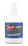 0W40 Synthetic Motor Oil 1 Quart Red Line Oil