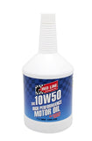 Engine Oil 10W50 Motor Oil Fully Synthetic 1 Quart Red Line Oil
