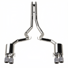 Load image into Gallery viewer, 11514570-Touring OEM H-Pipe Cat-Back wCarbon Tips (2)_Camera_MAIN.png