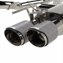 Load image into Gallery viewer, 11514570-Touring OEM H-Pipe Cat-Back wCarbon Tips (2)_Camera_TIPS.png