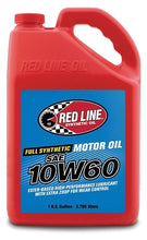 Load image into Gallery viewer, 10W60 Synthetic Motor Oil 16 Gallon Red Line Oil