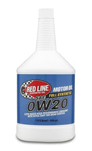Load image into Gallery viewer, 0W20 Synthetic Oil 1 Quart Red Line Oil