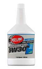 Load image into Gallery viewer, 5W30TD Synthetic Motor Oil Professional-Series 1 Quart Red Line Oil