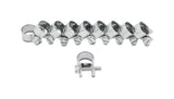 Fuel Injector Style Mini Hose Clamp: 10mm-12mm (Pack of 10)