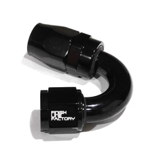 Load image into Gallery viewer, FLF Swivel Hose End (Braided Rubber) - 150 Degree - 20 AN