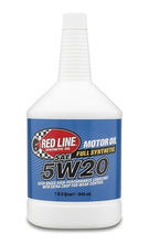 Load image into Gallery viewer, 5W20 Synthetic Motor Oil 1 Quart Red Line Oil