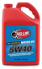 Load image into Gallery viewer, 5W40 Synthetic Motor Oil 16 Gallon Red Line Oil