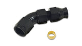45 Degree Tube to Female AN Adapter, Tube O.D. - 3/8