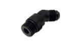 45 Degree Swivel Adapter, Size: -8 AN to -8 ORB
