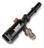 NOS Late Model Billet Fuel Line Adapter - Fits 3/8