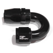 Load image into Gallery viewer, FLF Swivel Hose End (Braided Rubber) - 180 Degree - 20 AN