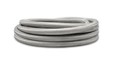 10ft Roll of Stainless Steel Braided Flex Hose with PTFE Liner; AN Size: -3