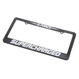 Edelbrock, E-Force, Supercharged, License Plate Frame