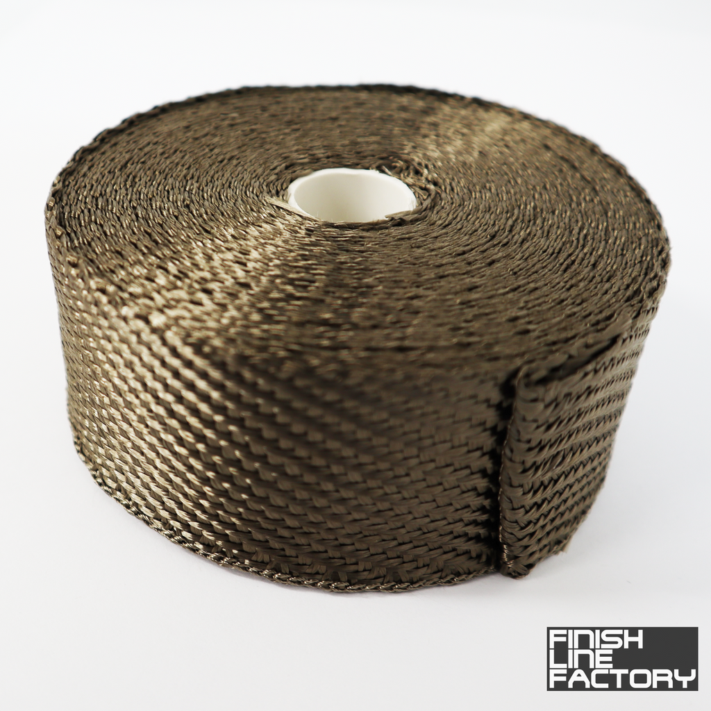 FLF High Heat Exhaust Wrap - 2 inch wide - 50 foot length