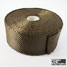 Load image into Gallery viewer, FLF High Heat Exhaust Wrap - 2 inch wide - 50 foot length