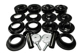 Coil Spring Spacer Lift Set; Black; 2 in. Lift;