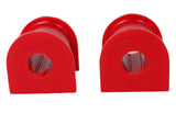 Sway Bar Bushing Set; Red; Front; Bar Dia. 23 mm.; Performance Polyurethane;