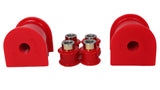 Sway Bar Bushing Set; Red; Rear; Bar Dia. 17 mm.; Performance Polyurethane;