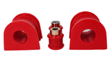 Sway Bar Bushing Set; Red; Rear; Bar Dia. 33 mm.; Performance Polyurethane;