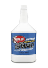 Load image into Gallery viewer, 15W40 Synthetic Motor Oil 1 Quart Red Line Oil