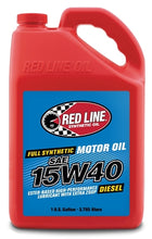 Load image into Gallery viewer, 15W40 Synthetic Motor Oil 16 Gallon Red Line Oil