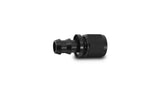 Straight Push-On Hose End Fitting; Size: -6 AN