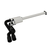3in. Cat-Back. Pre-Axle Dual Outlet Single Side. Race Version. BLK