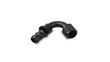 Push-On 120 Degree Hose End Elbow Fitting; Size: -10AN