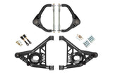 265256-1 - 1970-1981 GM F-Body A-arm Kit, Delrin Bushings, Adj, Tall Ball Joint