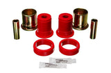 Axle Housing Bushings; Red; Upper; Pair;