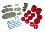 Body Mount Set; Red;
