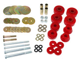 Body Mount Set; Red; Incl. Hardware;