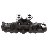 Edelbrock Black Slingshot Dual Carb Intake Manifold 1938-53