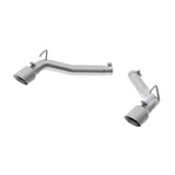 3in. Axle-Back. Muffler Bypass. Dual Rear Exit. Aluminized Steel.
