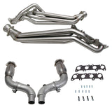 15-23 MUSTANG 5.0 1-7/8 LONG TUBE HEADERS PLUS MID PIPE (304 STAINLESS)