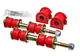 Sway Bar Bushing Set; Black; Rear; Bar Dia. 13mm; Performance Polyurethane;