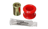 Track Arm Bushing Set; Red; Front; Performance Polyurethane;