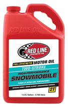 Load image into Gallery viewer, Snowmobile Oil Two Stroke Synthetic 1 Gallon Red Line Oil