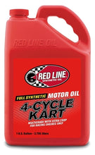 Load image into Gallery viewer, 4 Stroke Kart Oil 5W20 Synthetic 1 Gallon Red Line Oil