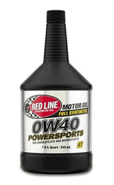 0W40 Powersports Motor Oil Synthetic 1 Quart Red Line Oil