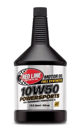 10W50 Motorcycle, ATV/UTV, Side By Side Engine Oil 1 Quart Red Line Oil