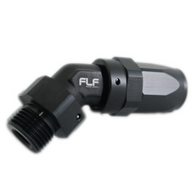 Load image into Gallery viewer, FLF Swivel Hose End (Braided Rubber) - 90 Degree ORB - 16 AN - 16 ORB