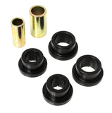 Track Arm Bushing Set; Black; Rear; Performance Polyurethane;