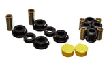 Control Arm Bushing Set; Black; Front; Performance Polyurethane;