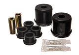 Control Arm Bushing Set; Black; Front; Performance Polyurethane;