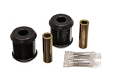 Trailing Arm Bushing Set; Black; Rear; Performance Polyurethane;