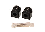 Sway Bar Bushing Set; Black; Rear; Bar Dia. 16mm; Performance Polyurethane;
